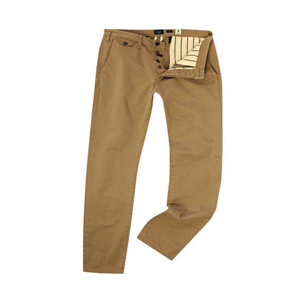 khaki smart joggers