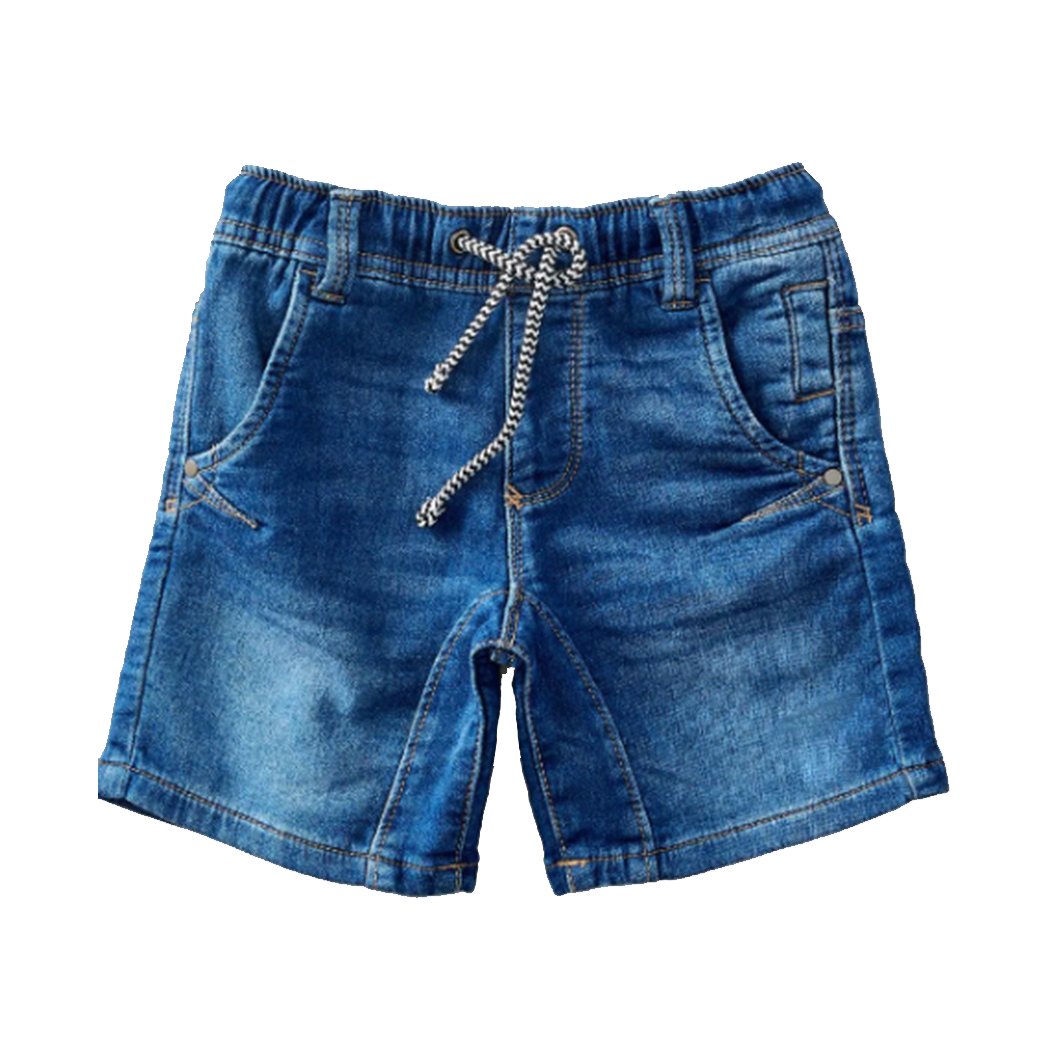 Boy’s Elasticated Draw Cord Denim Shorts – MUAZ Fashion Ltd.