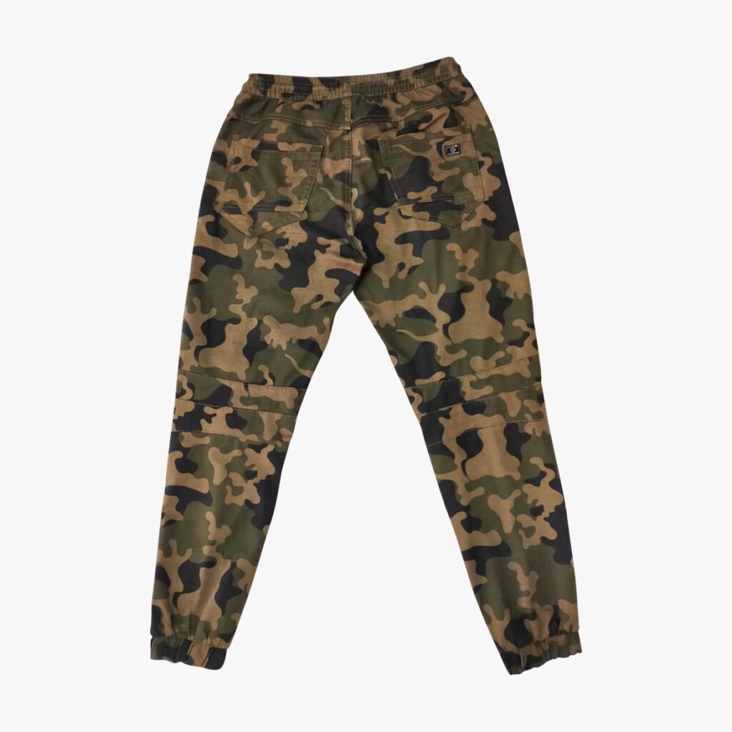 camo drop crotch pants